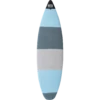O&E SHORTBOARD STRETCH COVER 6'0" BLUE STRIPE