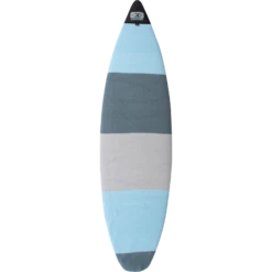O&E SHORTBOARD STRETCH COVER 6'0" BLUE STRIPE