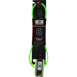 O&E MOULDED COMP LEASH 6' LIME