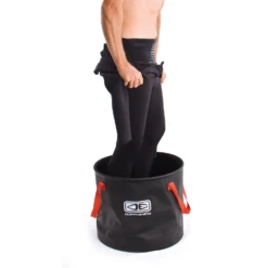 O&E HIGH N' DRY COLLAPSABLE WETTY BUCKET BLACK -Sports-Surfing-Ocean & Earth 1549972815809 OOOCEAMMC550KWR 2