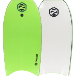 O&E ZERO 44" BODYBOARD LIME W/leash