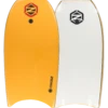 O&E ZERO 33" BODYBOARD ORANGE W/leash