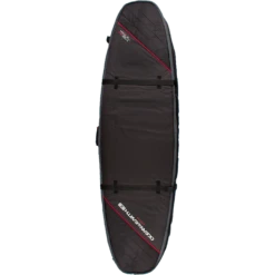 O&E QUAD COFFFN SHORT/FISH COVER 6'6" BK/RD/GRY