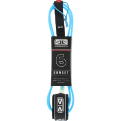 O&E MOULDED SUNSET LEASH 6' BLUE