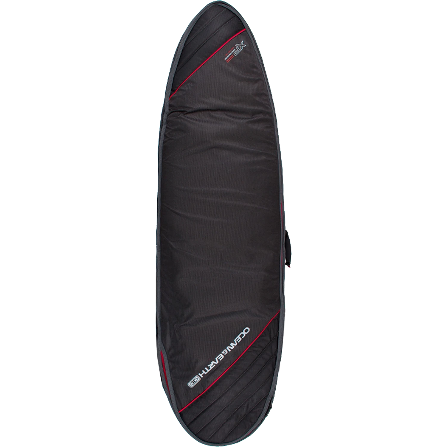 O&E TRIPLE COMPACT FISH COVER 6'0" BK/RD/GRY 1 O&E TRIPLE COMPACT FISH COVER 6'0" BK/RD/GRY