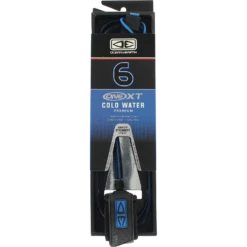 O&E ONE XT COLD WATER LEASH 6' BLK/BLUE