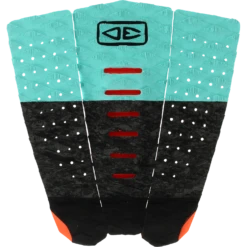 O&E MICRO GROM 3pc TAIL PAD BLK/AQUA