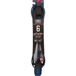 O&E SLIMLINE ULTRA-LT PRO COMP ONE-XT LEASH 6' BLU
