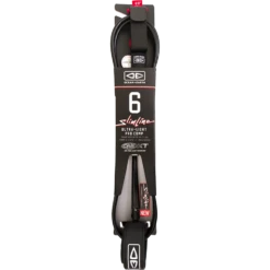 O&E SLIMLINE ULTRA-LT PRO COMP ONE-XT LEASH 6' BLK