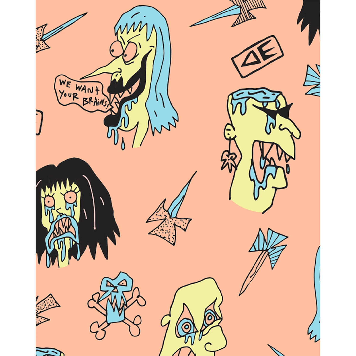 O&E EZI-RIDER SOFTBOARD 5'6" BRAINS BLUE 3 O&E EZI-RIDER SOFTBOARD 5'6" BRAINS BLUE - Image 3