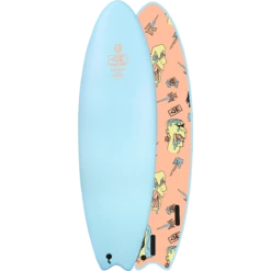 O&E EZI-RIDER SOFTBOARD 6'0" BRAINS BLUE