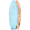 O&E EZI-RIDER SOFTBOARD 6'6" BRAINS BLUE