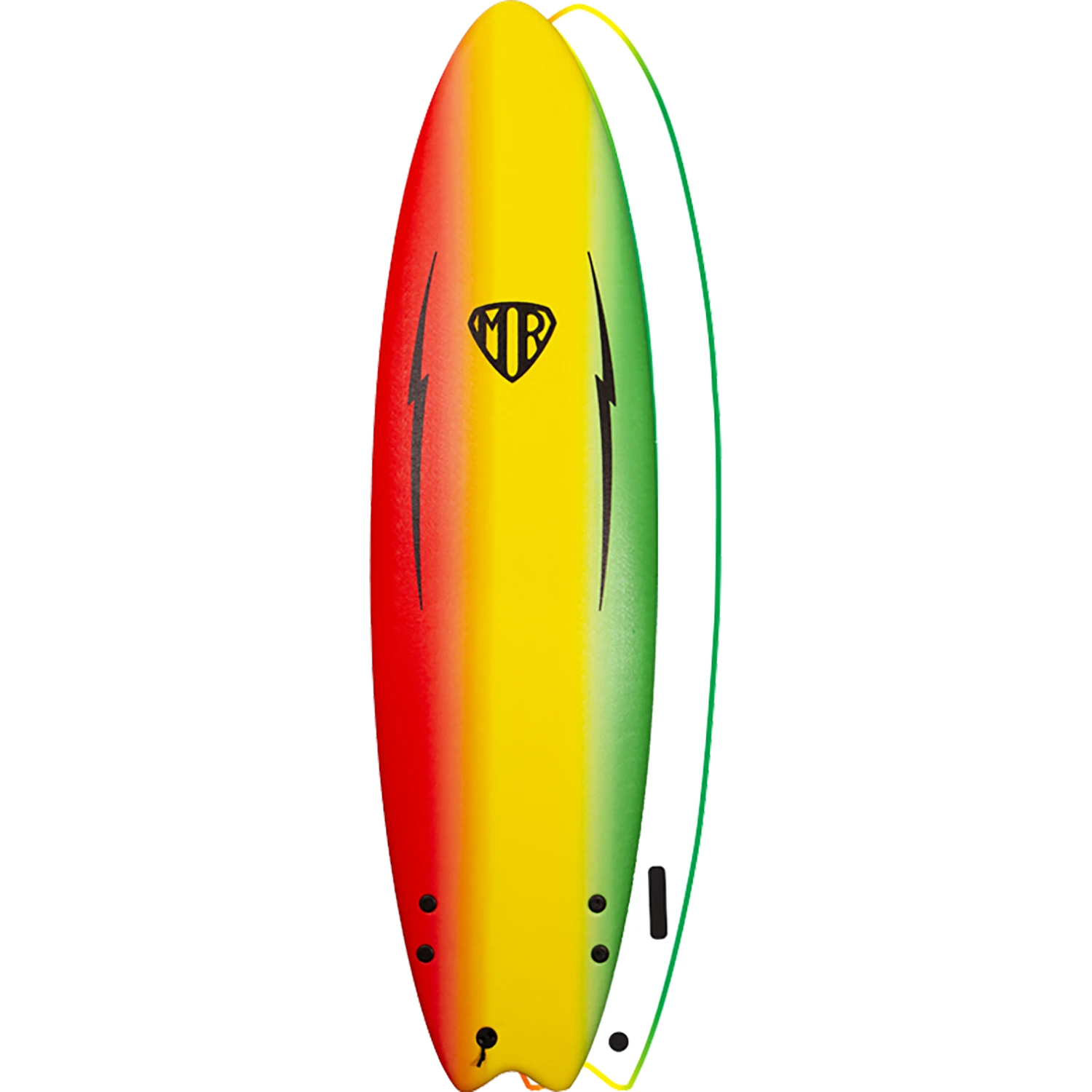 O&E EZI-RIDER SOFTBOARD MR TWIN 7'0" SPRAY RAINBOW 2 O&E EZI-RIDER SOFTBOARD MR TWIN 7'0" SPRAY RAINBOW - Image 2