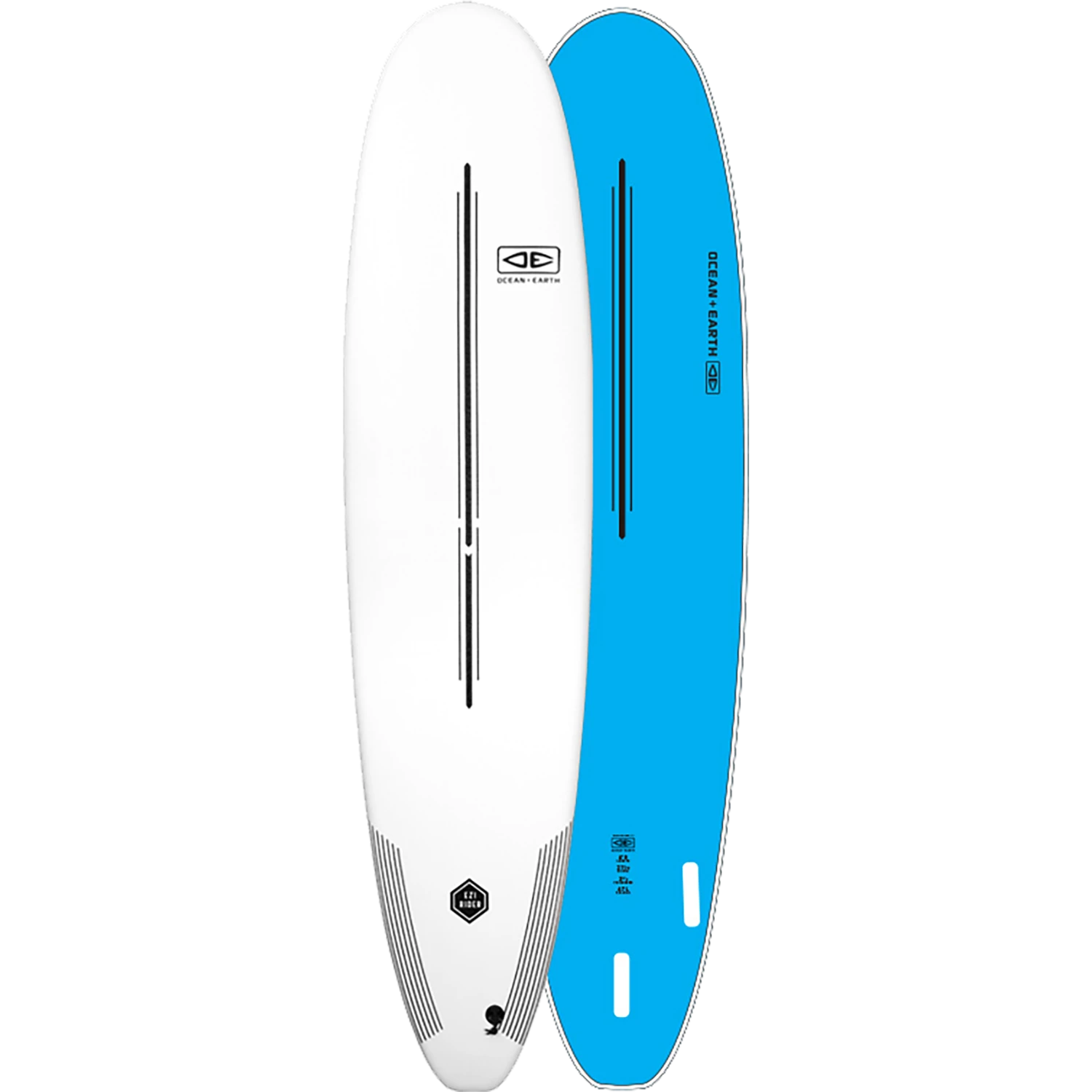O&E EZI-RIDER SOFTBOARD 8'0" WHITE 2 O&E EZI-RIDER SOFTBOARD 8'0" WHITE - Image 2