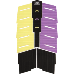 O&E DAKODA WALTERS 5pc CENTER DECK PAD BLK/PUR/YEL