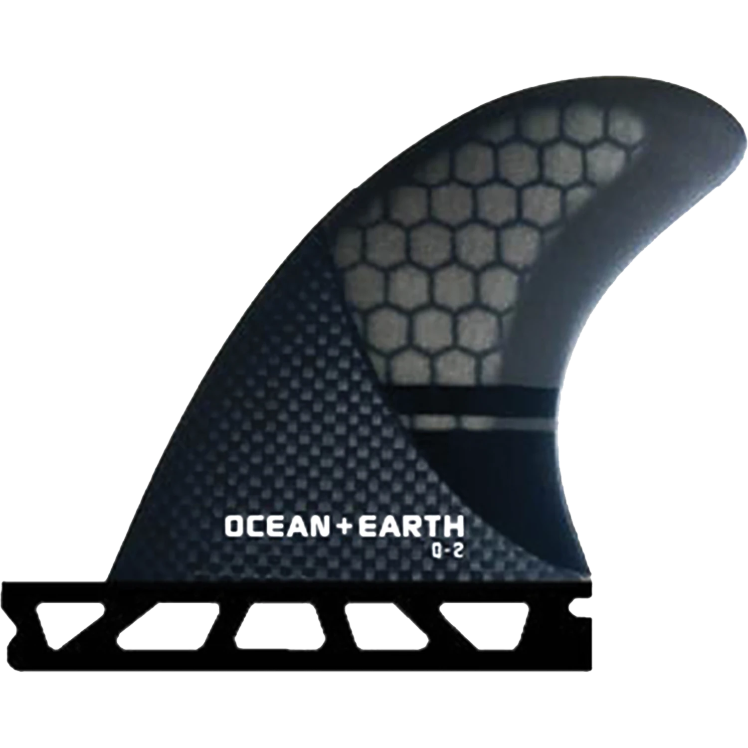 O&E Q2 CONTROL QUAD REAR FINS SINGLE TAB SM-BLACK 1 O&E Q2 CONTROL QUAD REAR FINS SINGLE TAB SM-BLACK