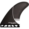 O&E OE-1 WHIP TWIN FIN SINGLE TAB 5.5"BLK/WHITE