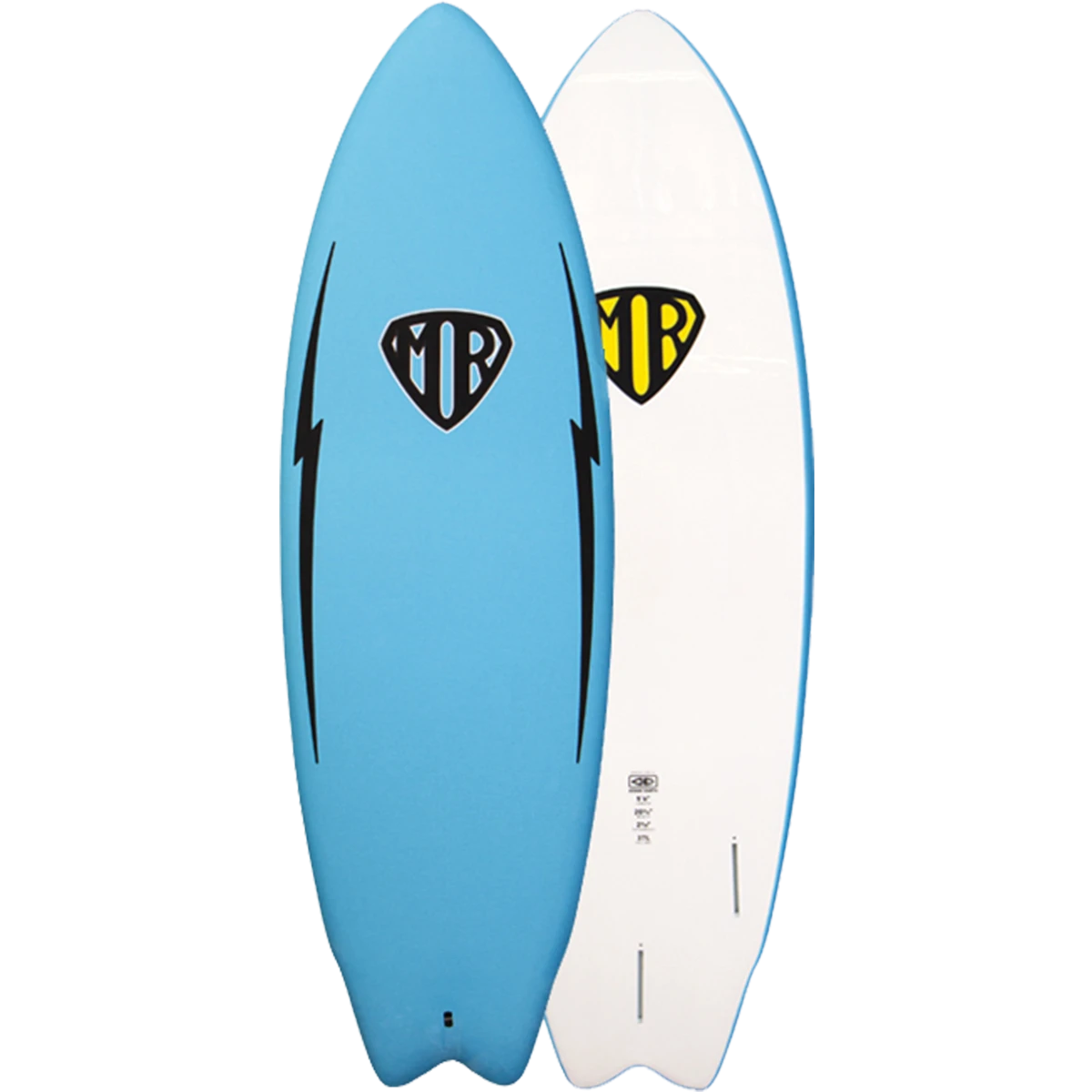 O&E EPOXY SOFTBOARD 5'6"MARK RICHARDS TWIN SKY BLU 1 O&E EPOXY SOFTBOARD 5'6"MARK RICHARDS TWIN SKY BLU