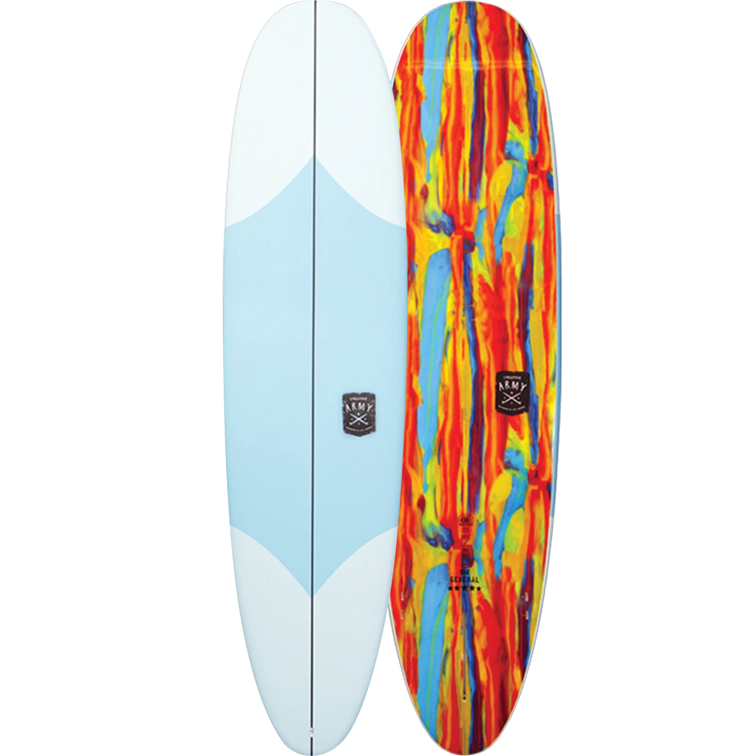 O&E C-ARMY GENERAL EPOXY SOFTBOARD 7'0" BLU/SWIRL 1 O&E C-ARMY GENERAL EPOXY SOFTBOARD 7'0" BLU/SWIRL