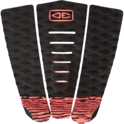 O&E SIMPLE JACK 3PC TAIL PAD BLACK/CORAL