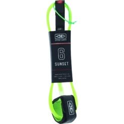 O&E MOULDED SUNSET LEASH 6' LIME