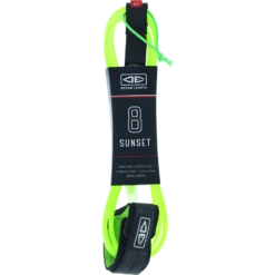 O&E MOULDED SUNSET LEASH 8' LIME