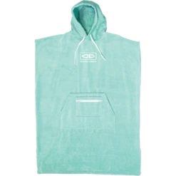 O&E LADIES HOODED PONCHO MINT