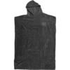 O&E MENS LIGHTWEIGHT HOODED PONCHO BLACK