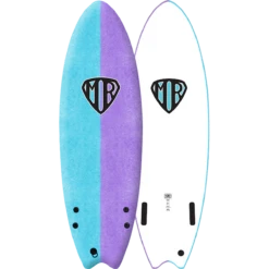 O&E EZI-RIDER SOFTBOARD MR TWIN 6'0" SPRAY VIOLET