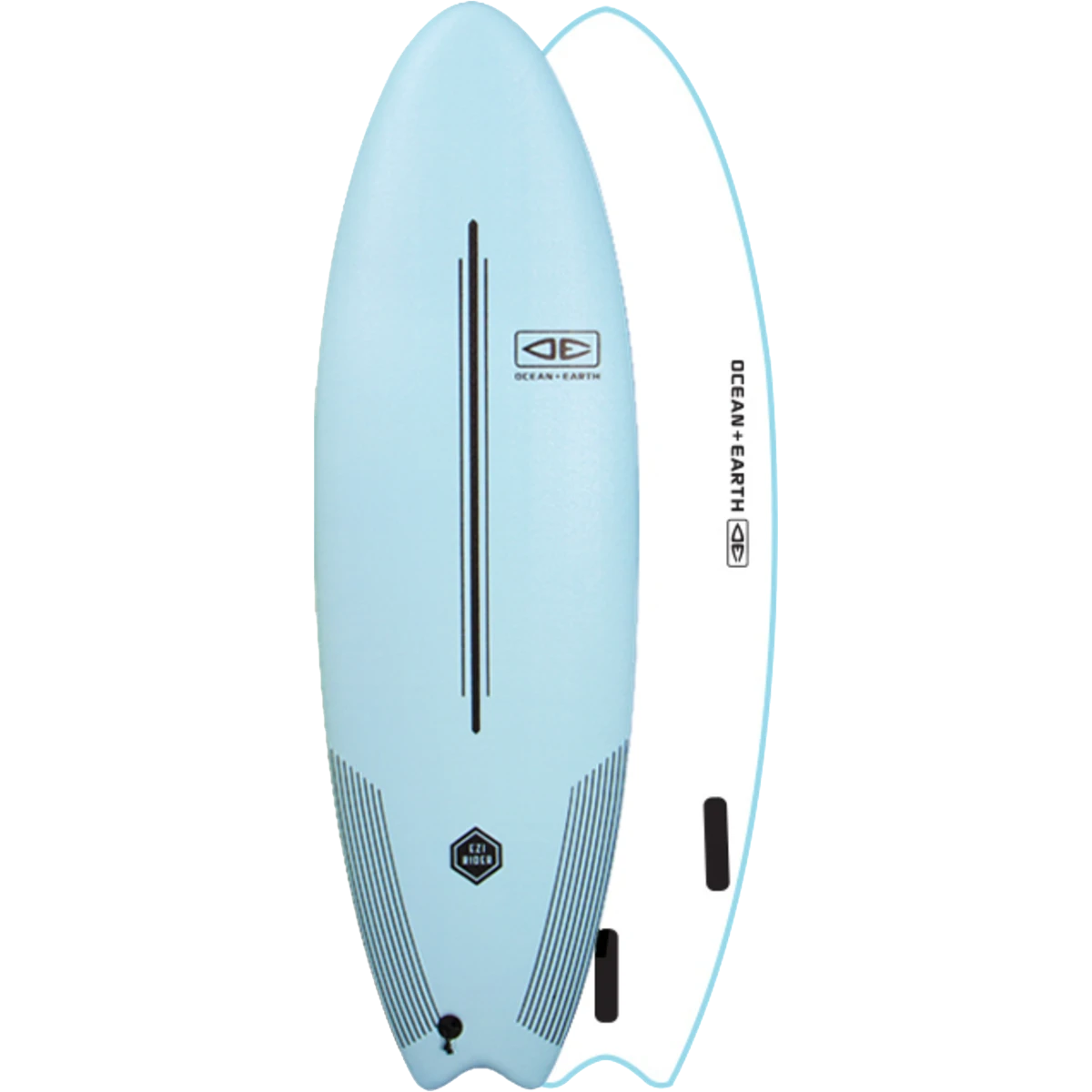 O&E EZI-RIDER SOFTBOARD 5'6" PASTEL BLUE 1 O&E EZI-RIDER SOFTBOARD 5'6" PASTEL BLUE