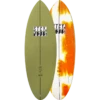 O&E STACEY BULLET EPOXY SOFTBOARD 5'4" OLIVE