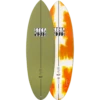 O&E STACEY BULLET EPOXY SOFTBOARD 6'0" OLIVE