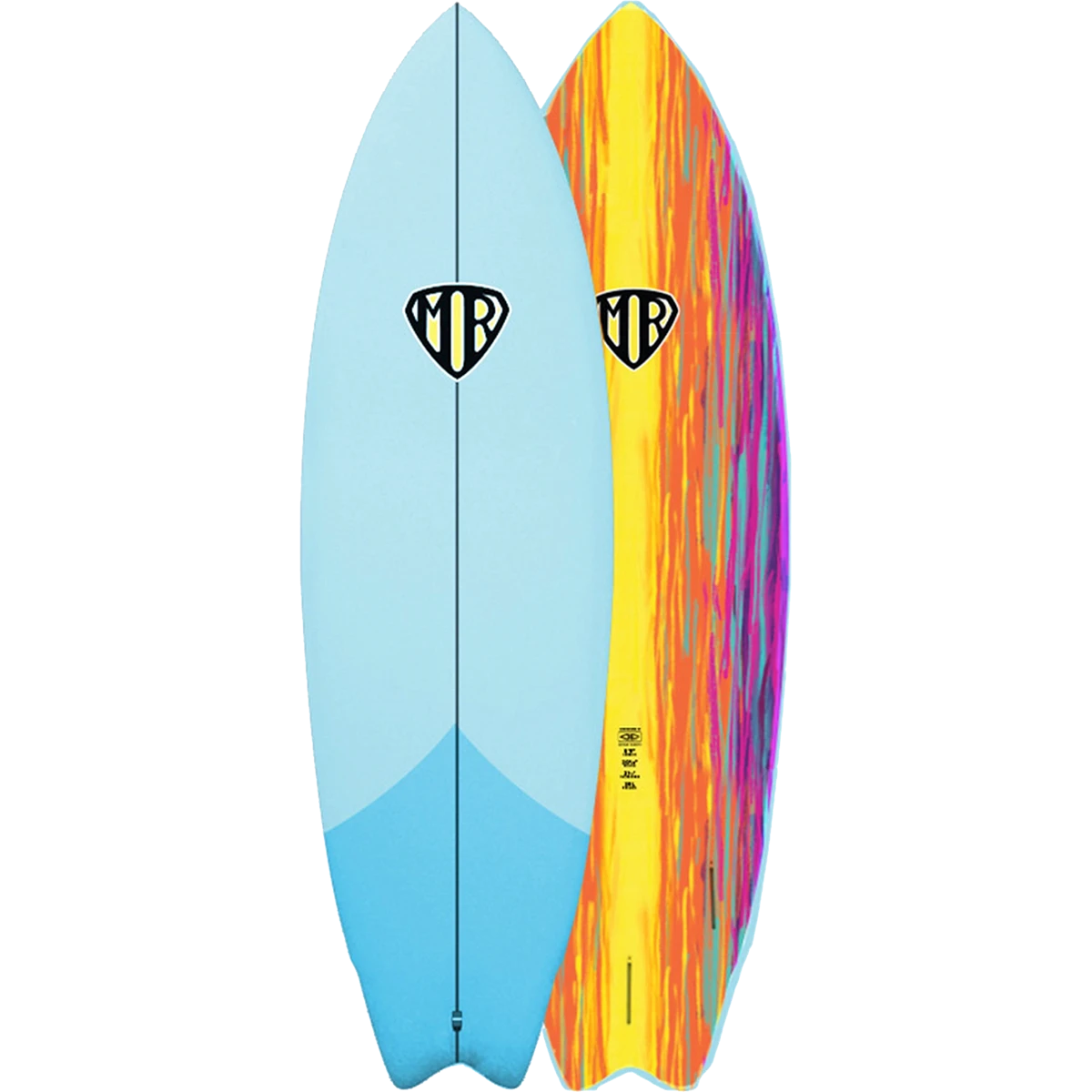 O&E EPOXY SOFTBOARD 6'4"MARK RICHARDS TWIN SKY BLU 1 O&E EPOXY SOFTBOARD 6'4"MARK RICHARDS TWIN SKY BLU