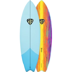 O&E EPOXY SOFTBOARD 6'8"MARK RICHARDS TWIN SKY BLU