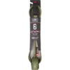 O&E SLIMLINE LIGHTWEIGHT COMP ONE-XT LEASH 6'OLIVE