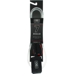 O&E MOULDED REGULAR LEASH 7' WHITE