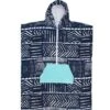 Ocean & Earth Ladies Tie Dye Zip Hood Poncho