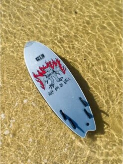 Ocean & Earth Bat Outta Hell 5'6" Softboard -Sports-Surfing-Ocean & Earth 1672246684 cfd2c97134d05327c6e664edc3794c27