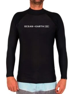 Ocean & Earth Script L/S Rash Shirt