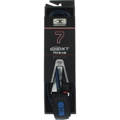 O&E ONE XT LONGBOARD KNEE COMP LEASH 9' BLUE