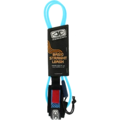 O&E BODYBOARD BASIC WRIST STRAIGHT LEASH BLUE