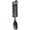 O&E BODYBOARD BASIC WRIST COILED LEASH BLACK