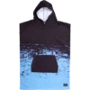 O&E YOUTH SOUTHSIDE HOODED PONCHO BLACK/BLUE