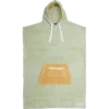 O&E LADIES HOODED PONCHO CUCUMBER