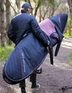 OCEAN & EARTH 6'8" AIRCON FISH BOARD COVER -Sports-Surfing-Ocean & Earth ocean earth 6 8 sacca da viaggio fish aircon 6