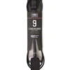 OCEAN & HEART LONGBOARD KNEE COMP LEASH 9'0" BLACK LEASH